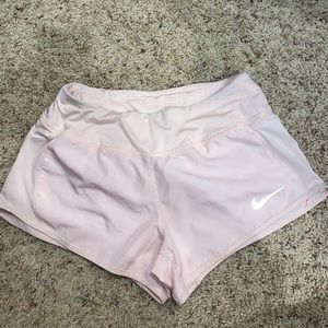 Light pink Nike shorts